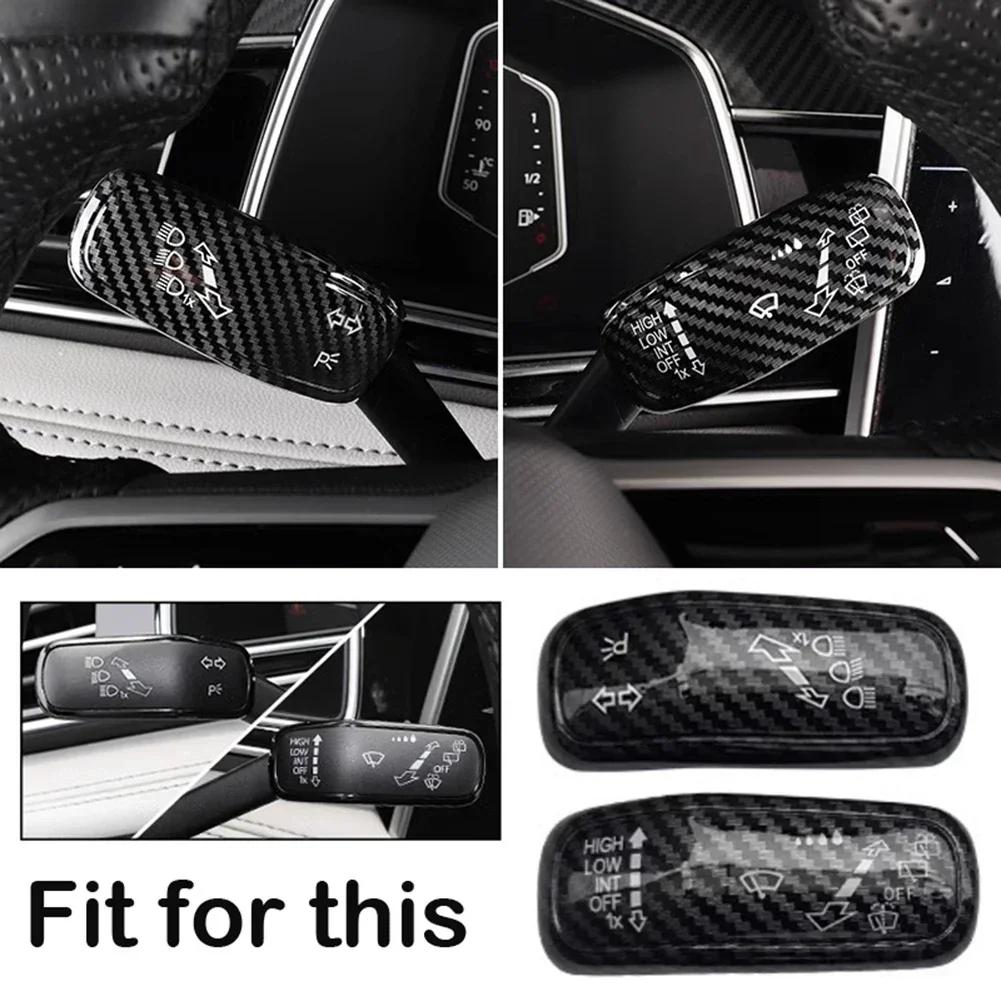 Car Steering Wheel Headlight Switch Control Cover Wiper Switch Trim For Golf 7 7.5 MK7 For Golf 8 MK8 Car Interior Accessories