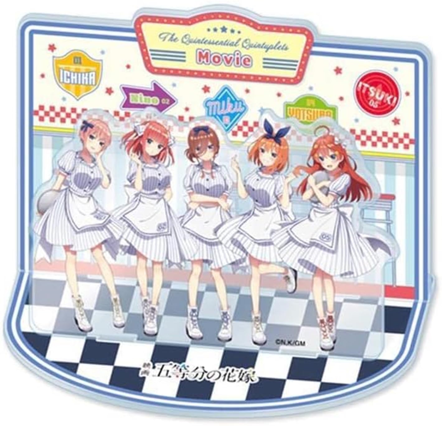 

The Quintessential Quintuplets Movie @Loppi Limited Original Product Big Diorama Acrylic Stand