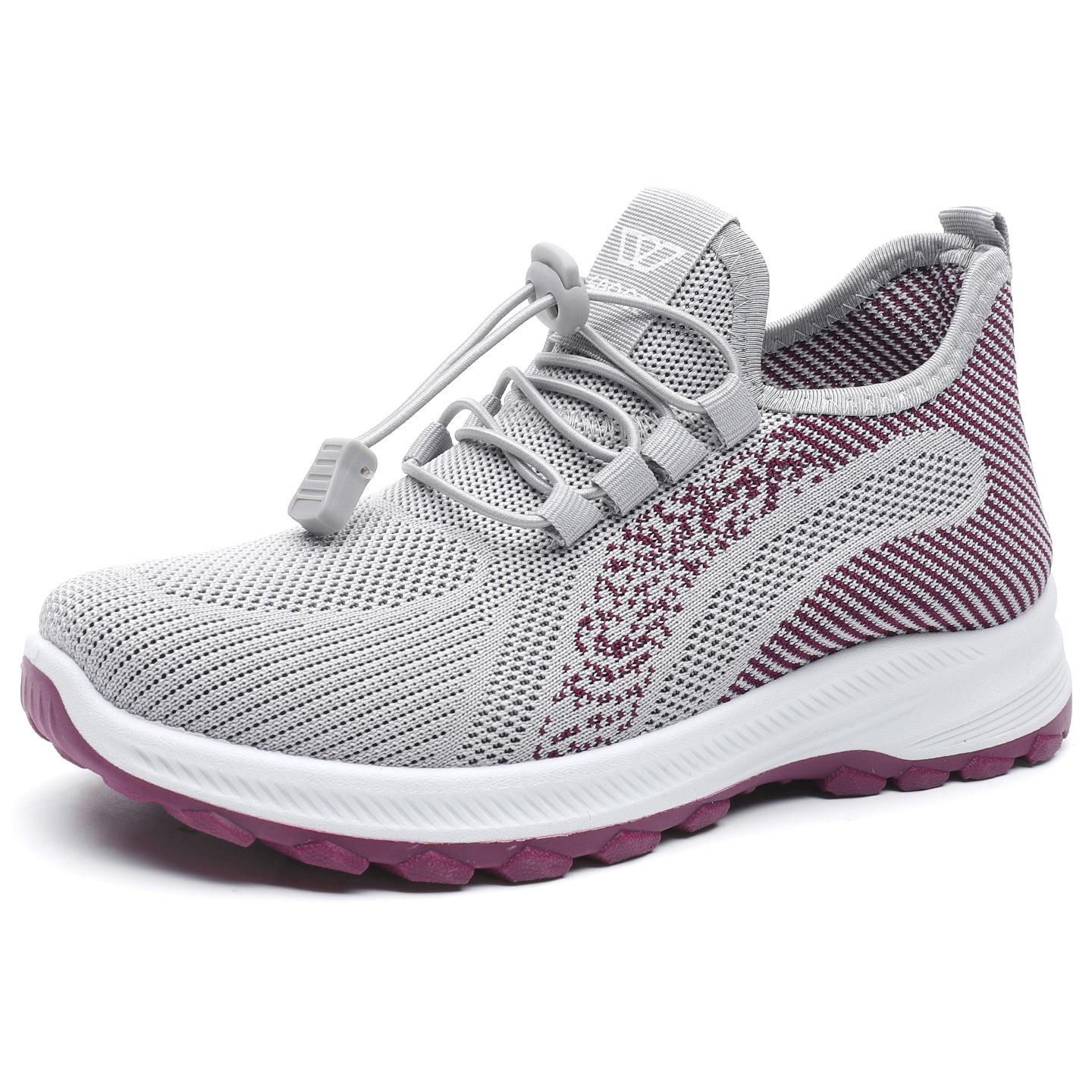 

Cloth Shoes, Comfortable Sports Women s Shoes, Soft-soled Walking Shoes 40 сірий