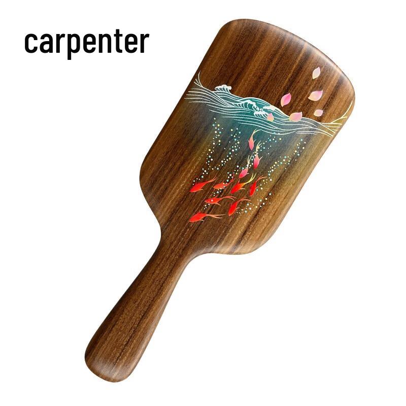 Tan Mu Jiang Green Sandalwood Air Cushion Hair Comb