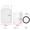 Magnetic Card Holder Plastic Strong Adsorption Phone Bag Portable Magsafe Clear Wallet for iPhone 16 15 Pro Max 14 13 12