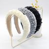 Headband - Handmade Baroque Beaded Korean Style Pearl Headband