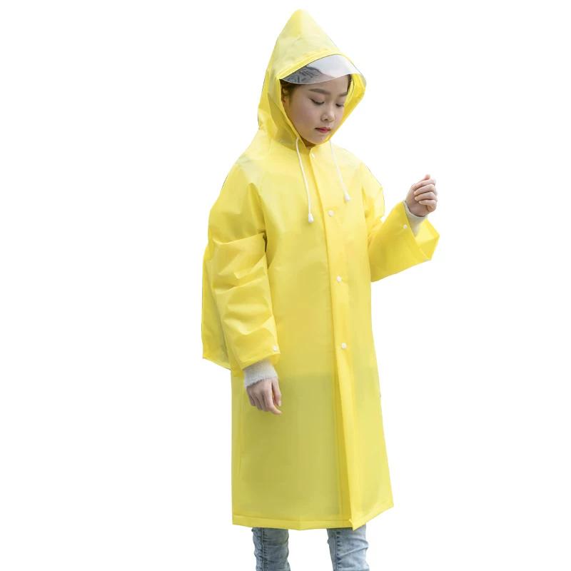 Kinder Regenmantel Jugend Damen Tasche Sitz Junge Grundschüler Wasserdicht Wanderrucksack Poncho Jungen Gehen zur Schule Niedlich Mode