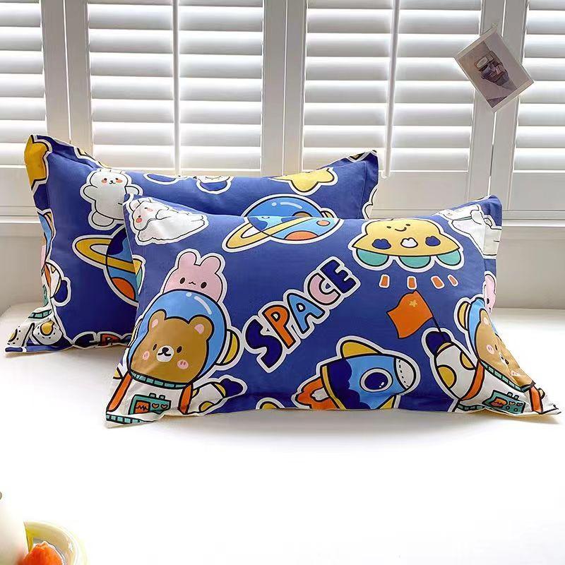 Pár keprových bavlněných povlaků na polštáře 48*74cm pro všechna roční období