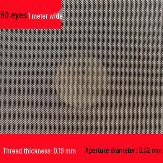 304 Edelstahlgewebe, 6-500 Maschen, Industrielles verdicktes Metalldrahtfilter.