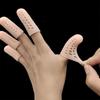 5/10/20pcs Transparent Breathable Sleeve Finger Protector Silicone Anti-Friction Toe Caps Foot Care