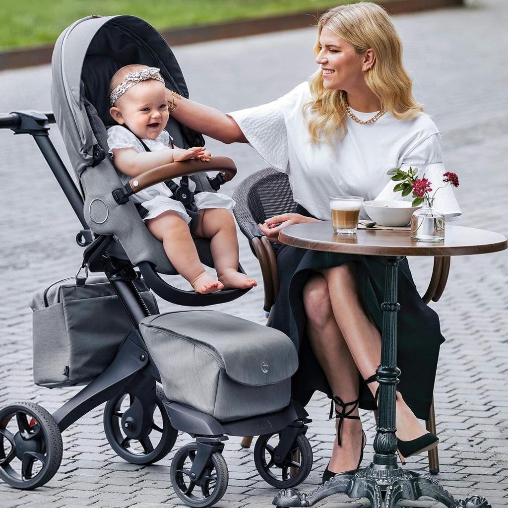 Stokke Wózek Xplory Niebieski Królewski Akcesorium, Torba dla Mamy,