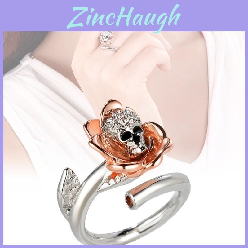 Fashionable Plated Copper Ring With Glittering Zircon Perfect For Men And Women