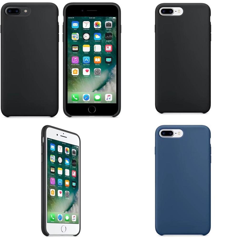 Iphone For X 8 7 6s Plus Ultra Thin Slim Rubber Tpu Shockproof Case Soft Cover