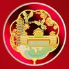 Yangzhou Impression Metal Hollow-out Round Fan Bookmark – West Lake Garden & Grand Canal Museum Cultural Gift