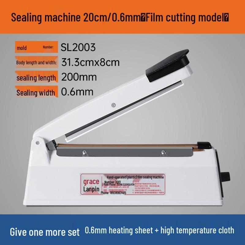 High Power Digital Hot Air Gun for Film Cutting & Sealing, Heat Shrink Bags & Plastic Sealing.