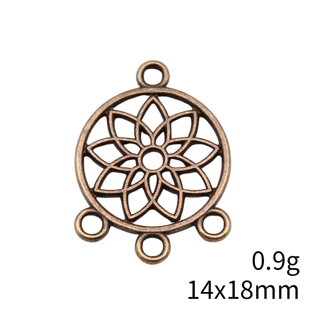 Graduation Accessories Women Round Multi-Hole Earring Connector Accessories Parts Clearance Sale Items Accessories For Girls