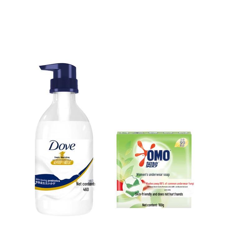 

Dove Nourishing Body Wash & Tea Tree Soap Set