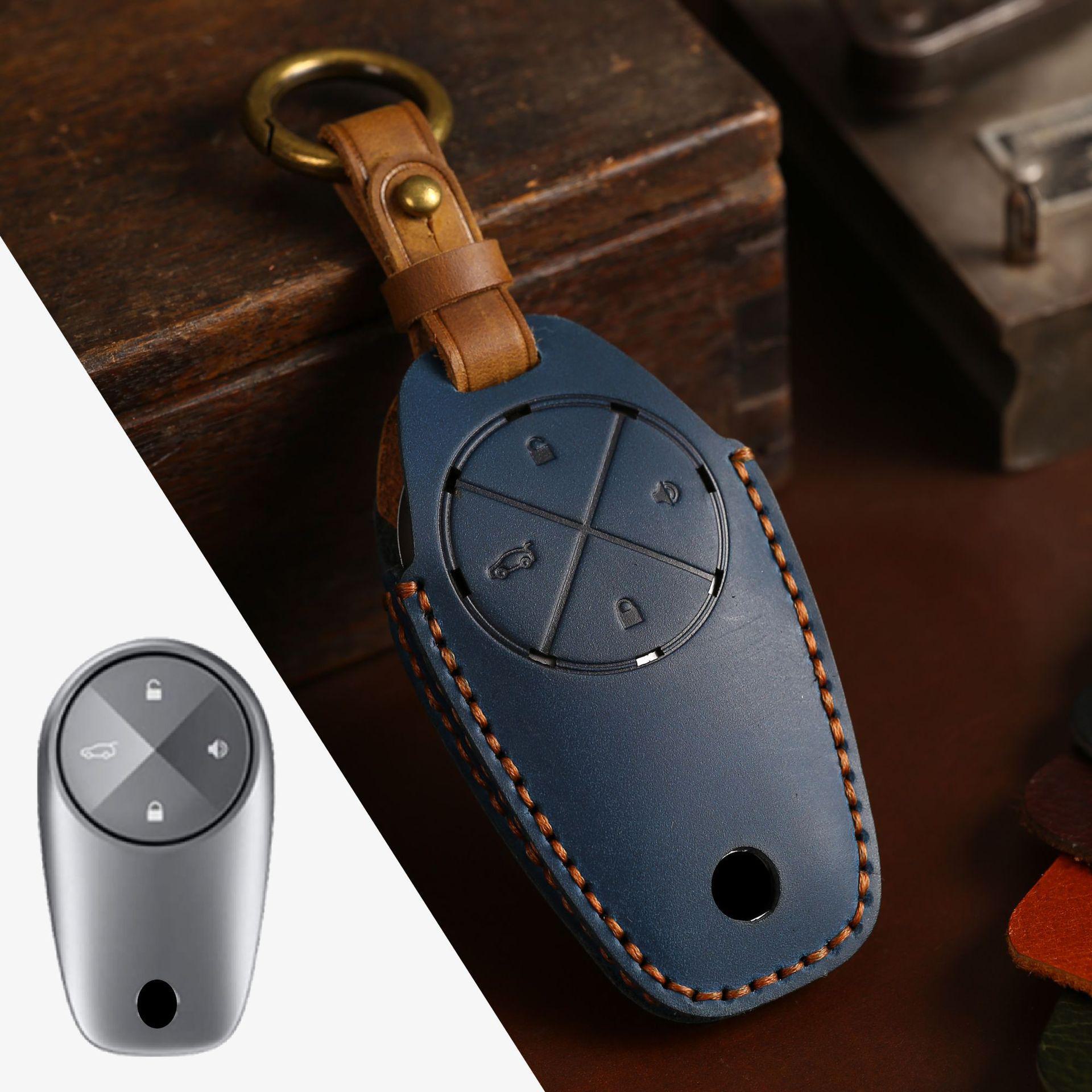 

Сумка для ключей NIO ES6/ES8 — защитный чехол с поддержкой сигнала синий