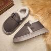 Winter Outdoor Anti Slip Snow Boots Winter 2025 New Couple Thick Bottom Warm Bag Cotton Slippers Women's Shoes Fashion Men Shoes