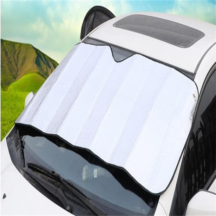 Car Silver Windshield Sun Visor Cover Block Foldable Sun Shade AntiUV Protector