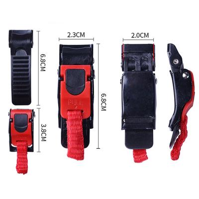 Fastener Motorcycle Helmet Buckle ABS Easy To Install