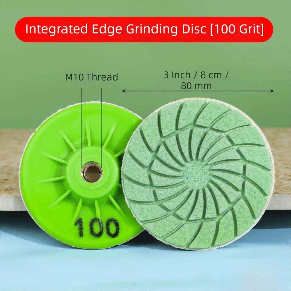 M10 Polishing Disc 80/100mm Ceramic Tile Trimming Polishing Disc Sanding Disc Tile Edge Finishing