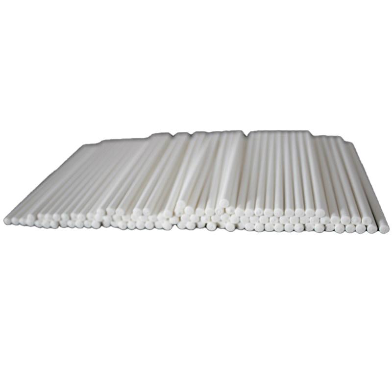 100 Pcs Solid Core Paper Lollipop Sticks 100mm*4mm Stick Lolly for Fondant Candy Chocolate Cake Pop Cupcakes Making Mould