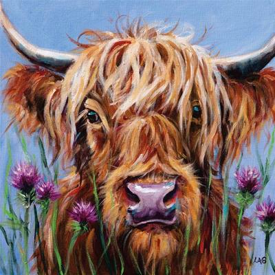 Impressão em tela Louise Brown Highlander