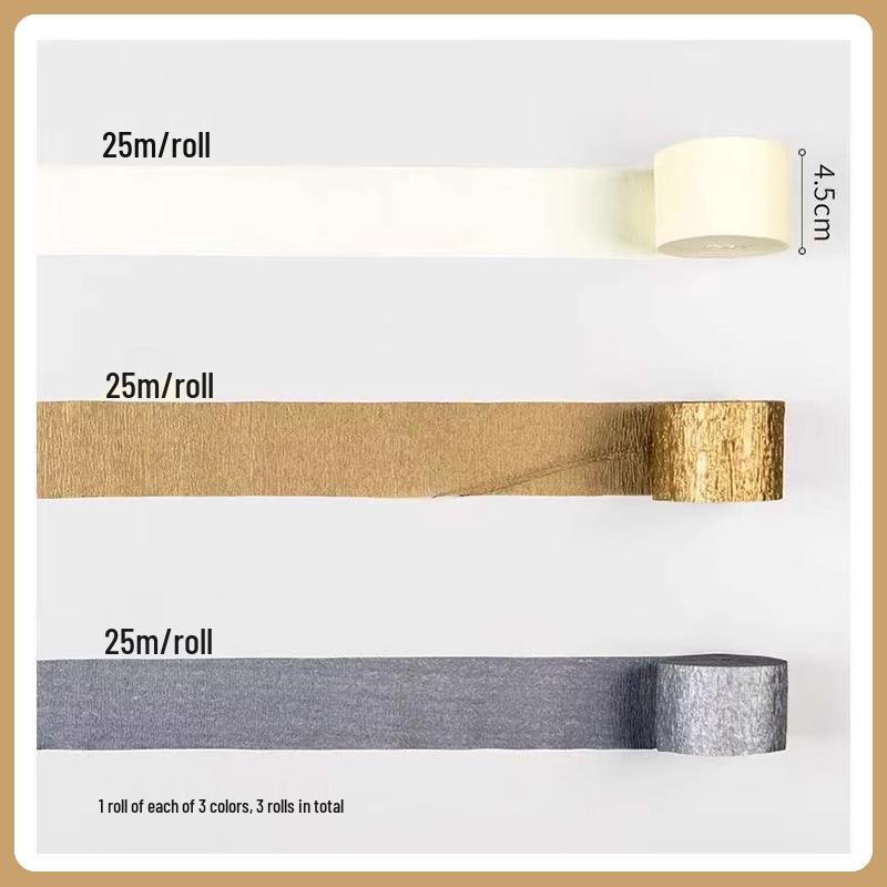 Bunte Luftballon-Quasten & Krepppapier-Bänder für Geburtstags- & Kindergarten-Dekorationen