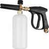 High Pressure Car Wash Foam Sprayer Machine with Quick Plug, Fan-shaped Head Set, and Snowflake Foam Pot