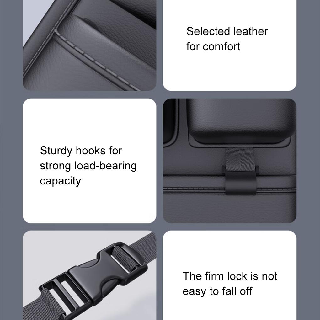 Car Seat Back Storage Bag Car Interior With High-Performance Storage Bag Back Of Seat Organiser