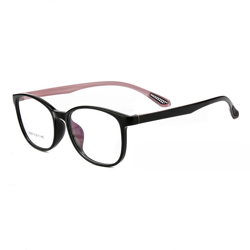 Teenage TR90 Retro Glasses Frame with Small Face Is Super Light, Comfortable and Full-frame Fashion for Students.