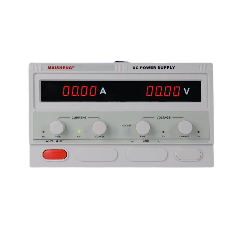 Maisheng High Power Adjustable DC Regulated Power Supply with Digital Display, 600V/800V Motor Electroplating & Aging Test