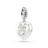 Swarovski Idyllia Charm Rhodium Heart