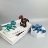 3D Printing Jurassic Tyrannosaurus Rex Triceratops Velociraptor Toy Simulation Dinosaur Animal Figure Joint Movable Boy Gift