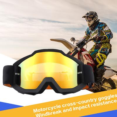 Koruyucu Gözlükler Dış Mekan Motosiklet Rüzgar Geçirmez Kum Geçirmez Gözlük Motosiklet Aksesuarları Kayak Gözlüğü Yarış Off Road Gözlüğü