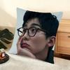 Seo Bumjune Actor Cushion Cover Silky Short Plush Home Sofa Cushion Cover - Invisible Zipper Home Decoration