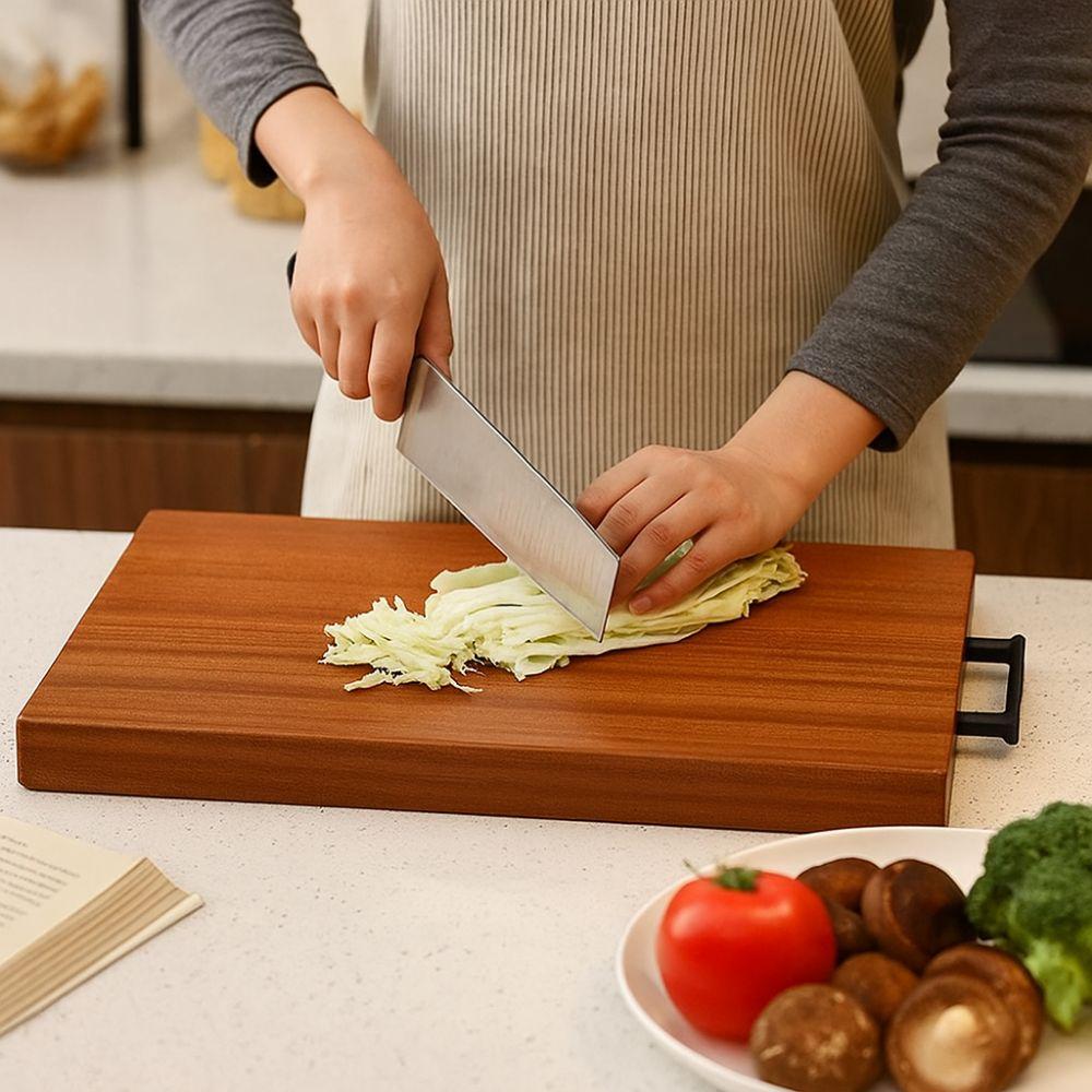 No Paint Antibacterial Cutting Board Double-sided Chopping Board Wood Cutting Board  Mold Resistant