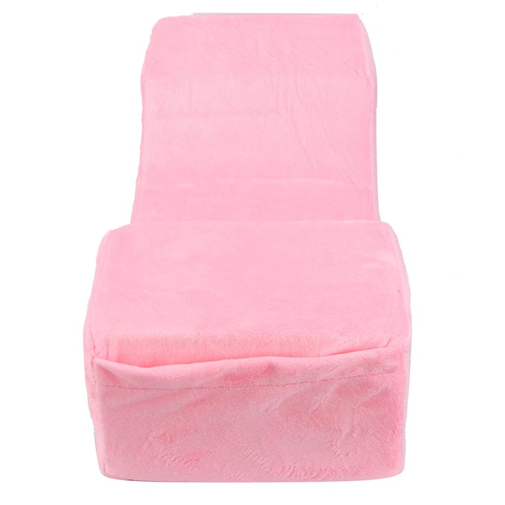 Soft Elastic Eyelash Extension Pillow Beauty Salon Eyelash Grafting U shaped Pillow(Pink )