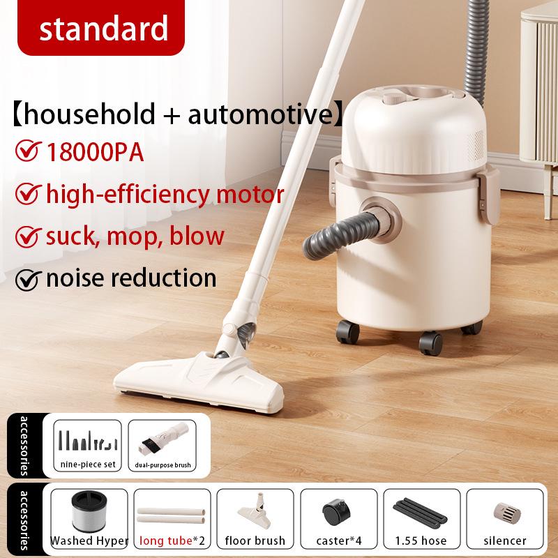 Large Power Wet/Dry Multi-Purpose Household & Commercial Stainless Steel Bucket Vacuum Cleaner