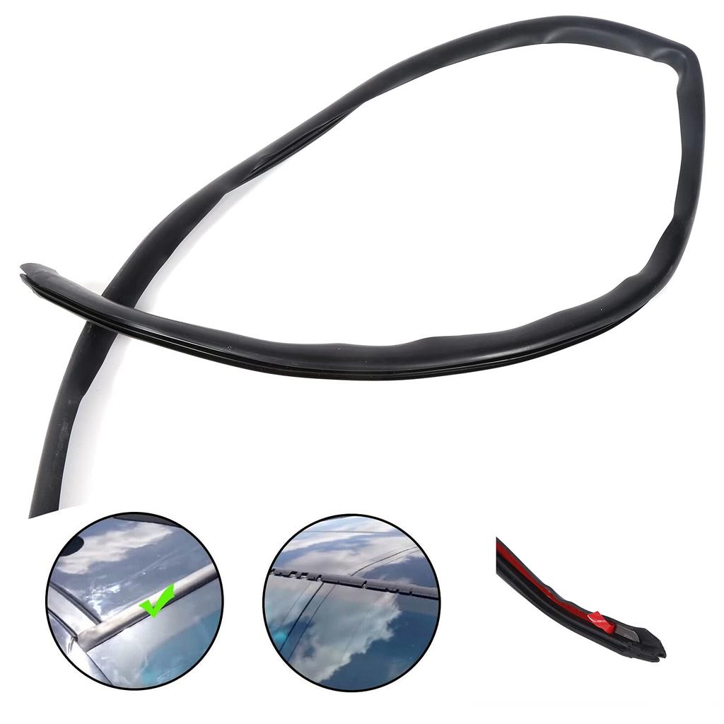 Windshield Upper Seal 51317061967 Windshield Molding Replacement for M3 325i 328i 330i 335i 335d