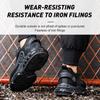 Rotating Button Steel Toe Anti-Puncture Non Slip Work Shoes Man Lightweight Breathable Safety Shoes Men's Work Shoes Boots