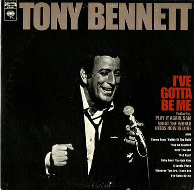 LP Schallplatte TONY BENNETT - I've Gotta Be Me S63685 CBS UK Jazz Gebraucht