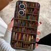 Library Book For OPPO Reno 13F 14F 12F 11F 10 11 12 13 14 Pro 7 8 Lite 8T OPPO Find X5 X6 X8 X9 Pro Case