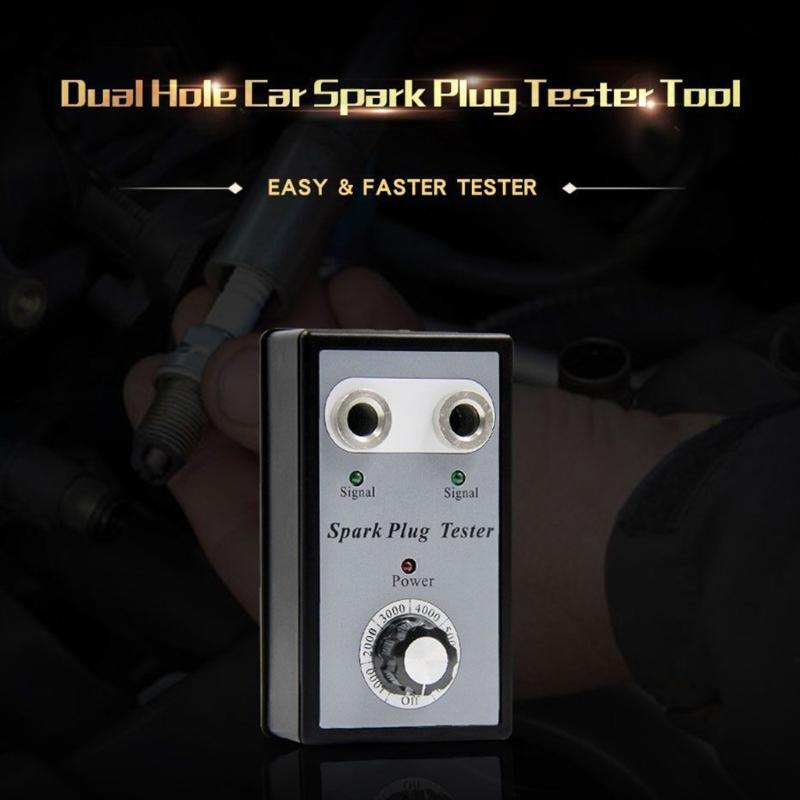 Accurate Tester with European Adapter Easy To Use Misfire Testing Kits Car Spark Plug Test for Detecting Engine Misfires