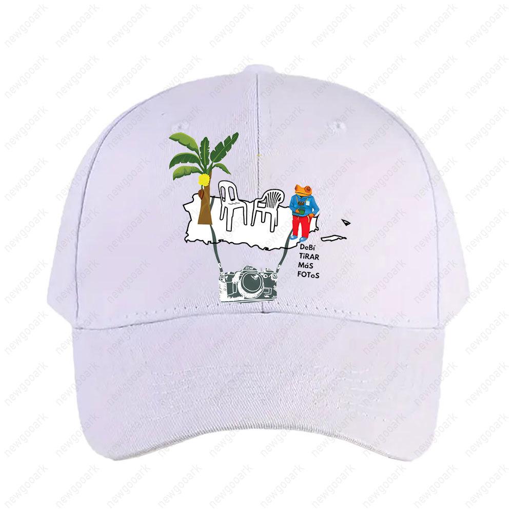 Bad Bunny Debi Tirar Mas Fotos Cap Women Unisex Adult Peaked Hat Fashion Casual Adjustable Printed Baseball Caps Trucker Cap