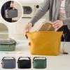 Simple Foldable Insulated Bag Waterproof Student Office Worker Lunch Handbag Storage Pouch Large Capacity Lunch Bag