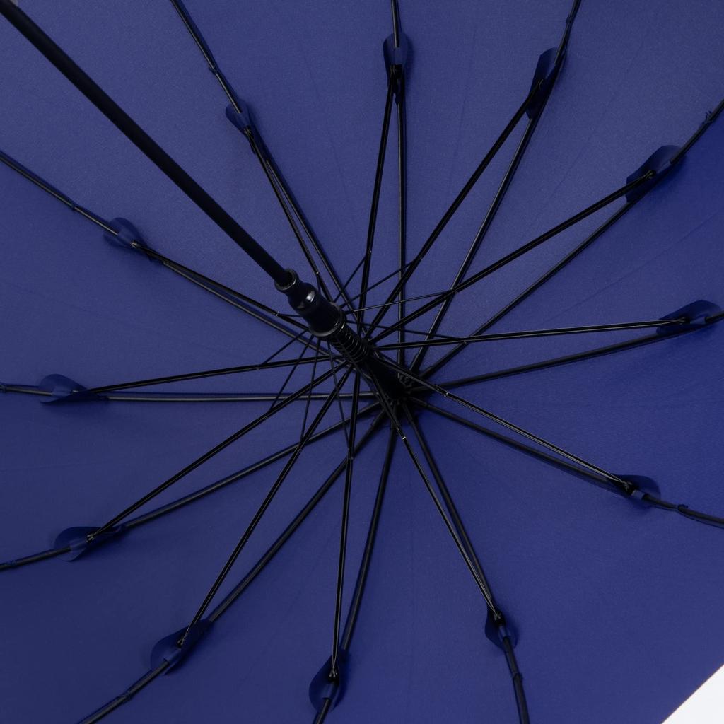 Asty Plain Jump 55cm X 12R HL2312KMJP Women's 12-Rib Umbrella, Navy,