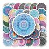 50 Pictures of Mandala Graffiti Personality Cool Trendy Creative DIY Skateboard Water Cup Suitcase Stickers Waterproof