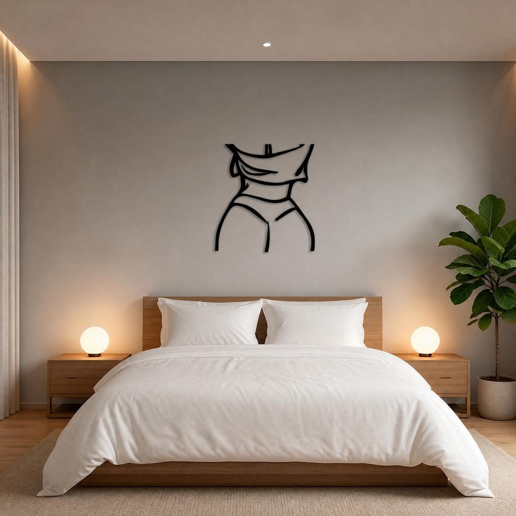 Line Wall Decor Wall Hanging for Living Room Bedroom Home Decoration