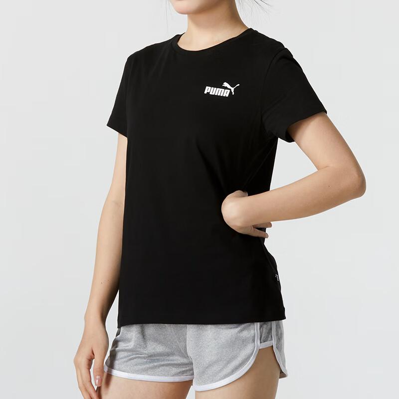 New PUMA T Shirts Women's Jet Black 630561-01