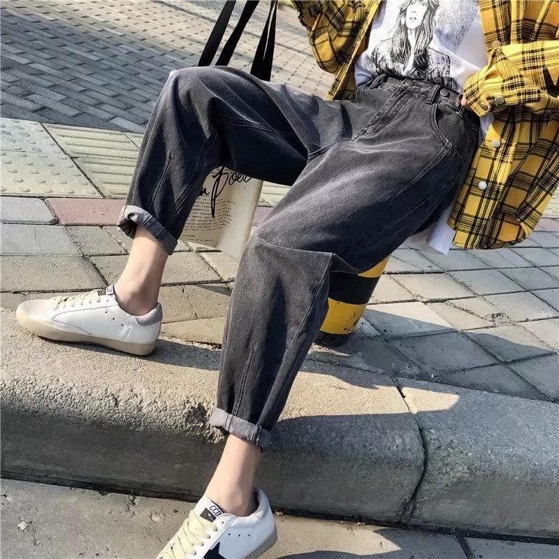 Women's Casual Fashion Striped Floor,Mopping Straight Pants Casual Pants