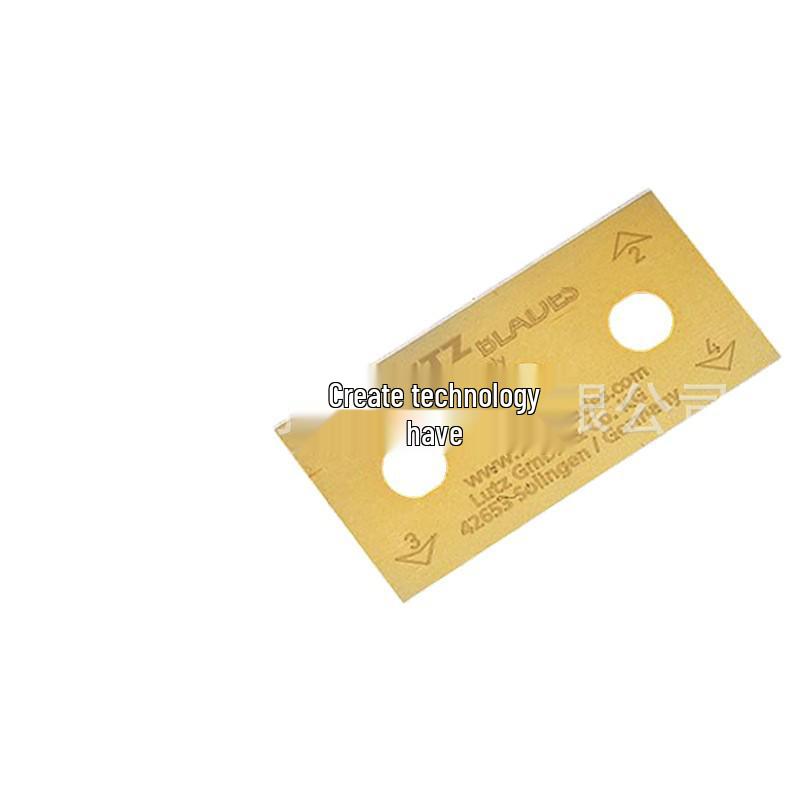 LUTZ Three-Hole Blade for Film, Tape, and Foil Slitting Machines 200 pcs Lutz 43x22x0.3