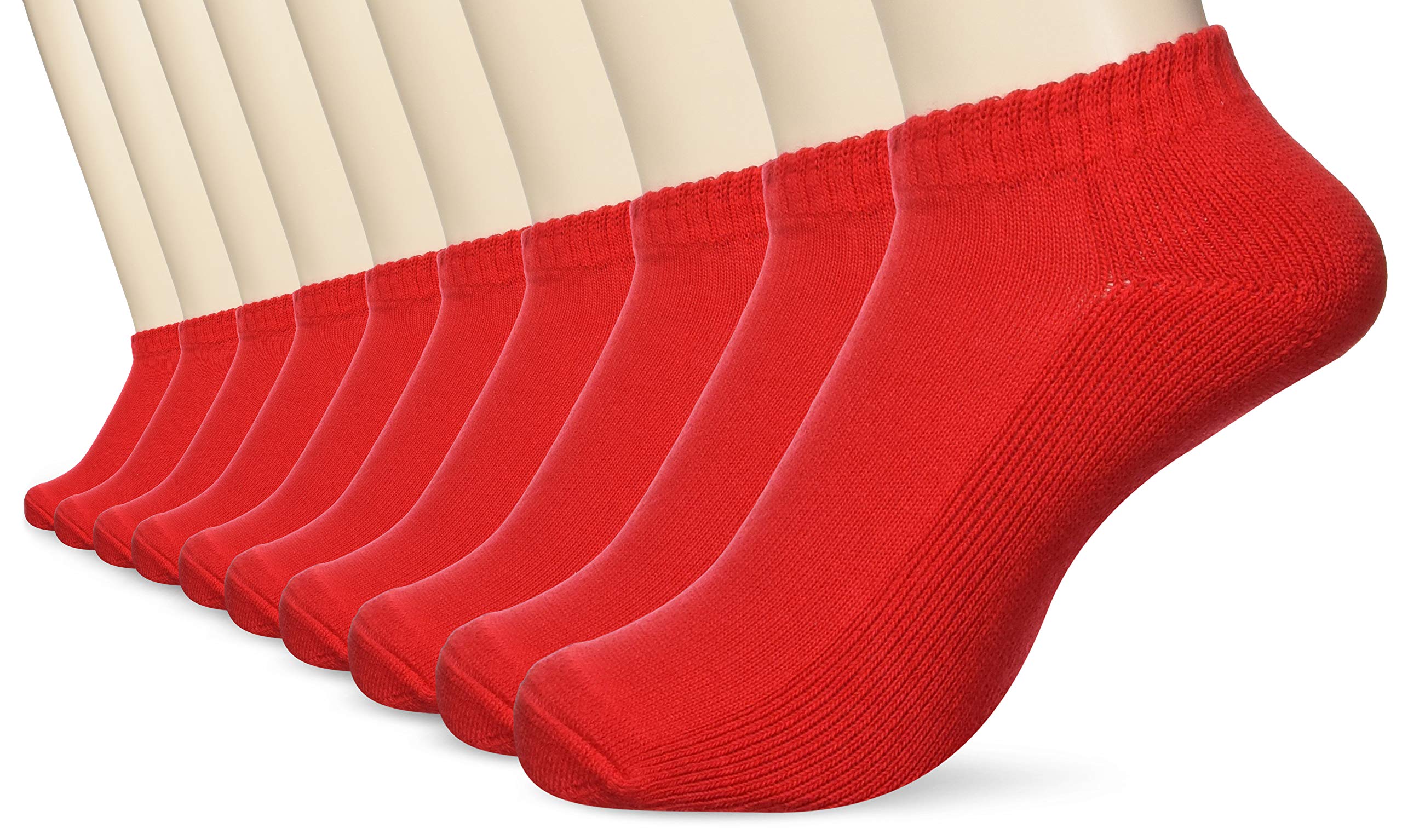 

Sneaker Made in Set of Solid Terry Size S Size Life Japan, Men s 10-Pair Cotton-Blend Soles, Eco-Friendly Packaging, Red, (Japan 22-24cm)